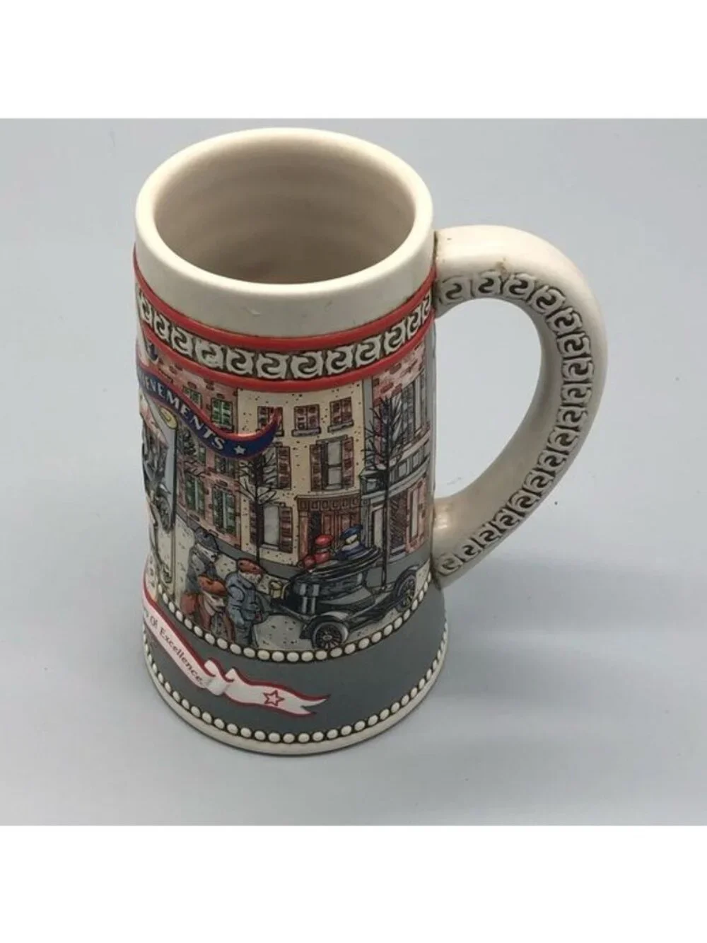 Miller high life 93436 MODEL T collector mug stine American achievements READ